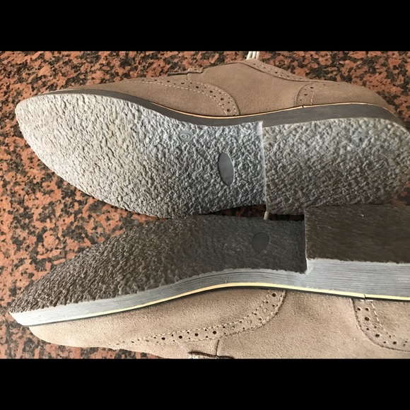 Men’s Alpine Swiss Tan Suede Oxford — size 9 - Picture 3 of 3